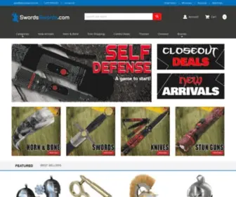 SwordsSwords.com(Shop High) Screenshot