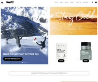 Swox.com(THE SUNSHINE CO) Screenshot
