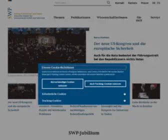 SWP-Berlin.org(Stiftung Wissenschaft und Politik) Screenshot