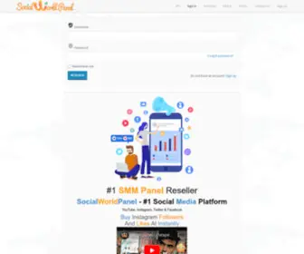 SWpfame.com(Boost social media marketing (SMM)) Screenshot