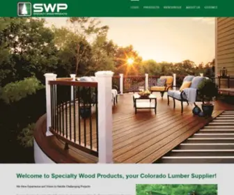 SWP.net(Specialty Wood Products) Screenshot