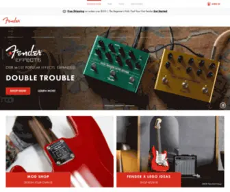 Swramps.com(Fender Guitars) Screenshot