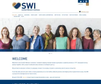 Swri.org.uk(The Scottish Women's Institutes) Screenshot