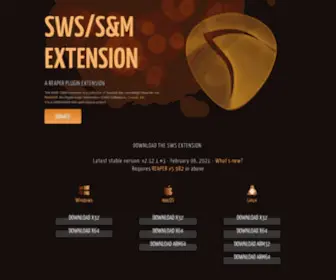 SWS-Extension.org(S&M Extension) Screenshot