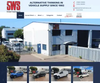 Swsinternational.co.uk(South West Salvage Ltd) Screenshot