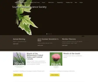 SWSS.ws(Southern Weed Science Society) Screenshot