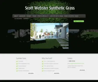 SWSYNtheticGrass.com.au(Scott Webster Synthetic Grass) Screenshot