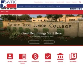 SWTJC.edu(Southwest texas junior college) Screenshot