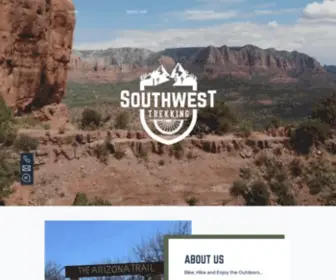 SWtrekking.com(Southwest Trekking Guided Outings and Bike Rentals) Screenshot