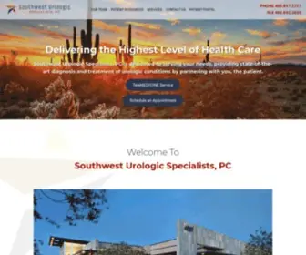 Swurologic.com(Southwest Urologic Specialists) Screenshot