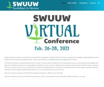 Swuuw.org(SouthWest UU Women) Screenshot