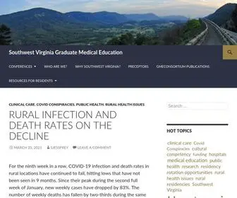 Swvagmec.com(Southwest Virginia Graduate Medical Education) Screenshot