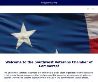 SWVCC.org(Southwest Veterans Chamber of Commerce) Screenshot