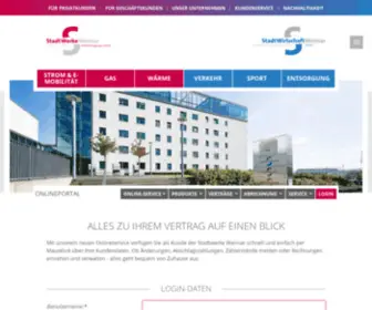 SWW-Onlineportal.de(SWW Onlineportal) Screenshot