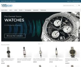 SWWatches.uk(Luxury Swiss Watches) Screenshot