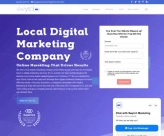 SWYTCHCT.com(Local Digital Marketing Company) Screenshot