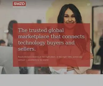 SWZD.com(B2B Tech Marketplace for Technology Vendors) Screenshot