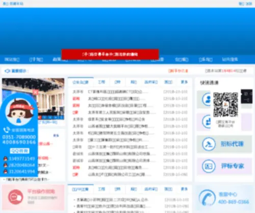 SXDZZB.com(伟拓招标采购交易平台) Screenshot