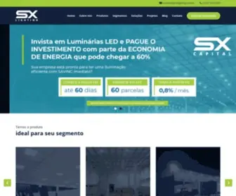 Sxlighting.com.br(SX Lighting) Screenshot