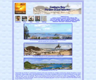 SXM-Simpsonbay.com(Simpson Bay Information and Map (St Maarten)) Screenshot