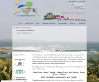 SXM-Tours.com(Maarten Island Tours) Screenshot