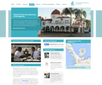 SXMpharmacy.com(Simpson Bay Pharmacy) Screenshot