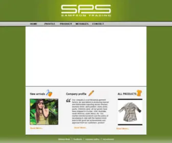 Sxsampson.com(Our company) Screenshot