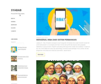 Syabab.com(Portal Informasi Islami) Screenshot