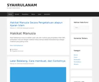 Syahrulanam.com(BELAJAR TANPA BATAS) Screenshot