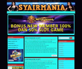 Syairmania.xyz(Domain Details Page) Screenshot