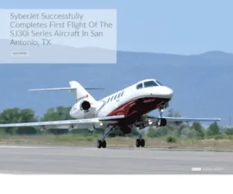 Syberjet.com(SyberJet Aircraft) Screenshot