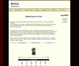 Sybila.cz(Výklad karet online) Screenshot