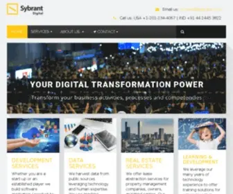 SYbrantdigital.com(Sybrant Technologies) Screenshot