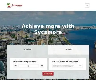 Sycamore.ng(Get Loans) Screenshot
