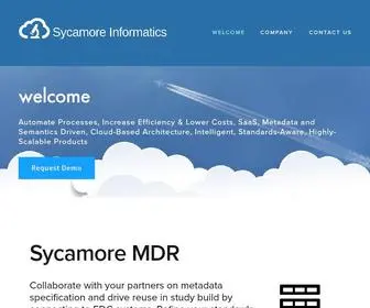 Sycamoreinformatics.com(Sycamore Informatics) Screenshot