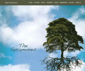 Sycamoresburbage.com(The Sycamores) Screenshot