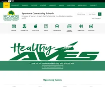 Sycamoreschools.org(Sycamore Community Schools. A place where learning) Screenshot