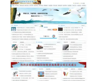 SYcta.com.cn(抚顺顺阳财税咨询有限公司) Screenshot