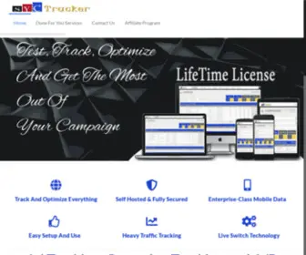 SYCtracker.com(Affiliate And Advertiser Tools Located Under One Umbrella) Screenshot