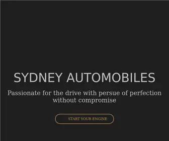 Sydautomobiles.com.au(Sydautomobiles) Screenshot