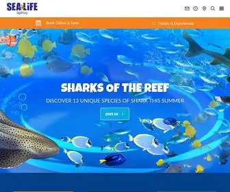 SYdneyaquarium.com.au(Visit Sydney Aquarium Today) Screenshot