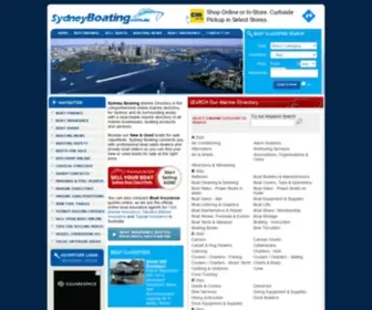 SYdneyboating.com.au(Sydney Boating) Screenshot