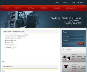 SYdneybusinesshouse.com.au(SYdneybusinesshouse) Screenshot