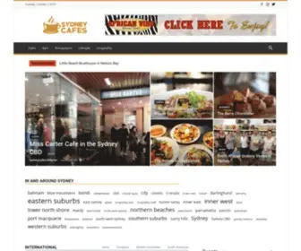 SYdneycafes.com.au(Sydney Cafes) Screenshot