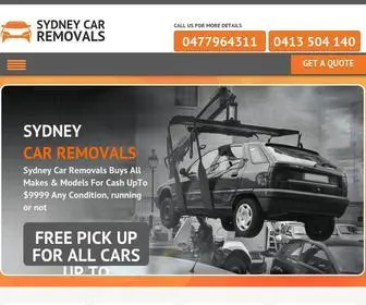 SYdneycarsremovals.com.au(Cash For Scrap Car Removals Sydney UpTo $9999 Call) Screenshot