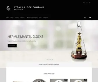 SYdneyclockco.com.au(The Sydney Clock Company) Screenshot