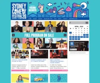 SYdneycomedyfest.com.au(Sydney Comedy Festival) Screenshot
