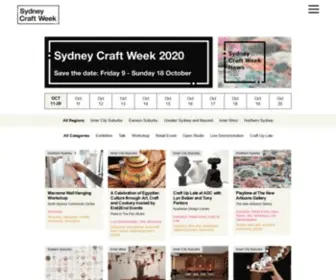 SYdneycraftweek.com(SYdneycraftweek) Screenshot