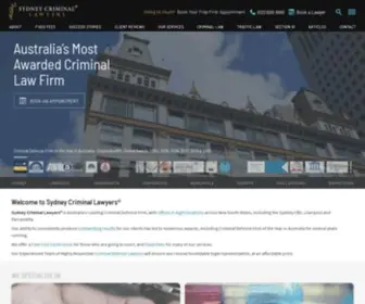 SYdneycriminallawyers.com.au(Sydney's Leading Criminal Defence Lawyers) Screenshot
