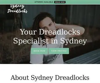 SYdneydreadlocks.com.au(Get your dreadlocks done in Sydney with a professional loctician. Our work) Screenshot